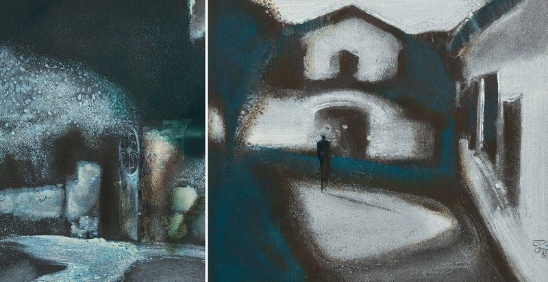 Набор открыток «С.Филенко Серия иллюстраций к роману М.Ю. Лермонтова «Герой нашего времени» - изображение 11