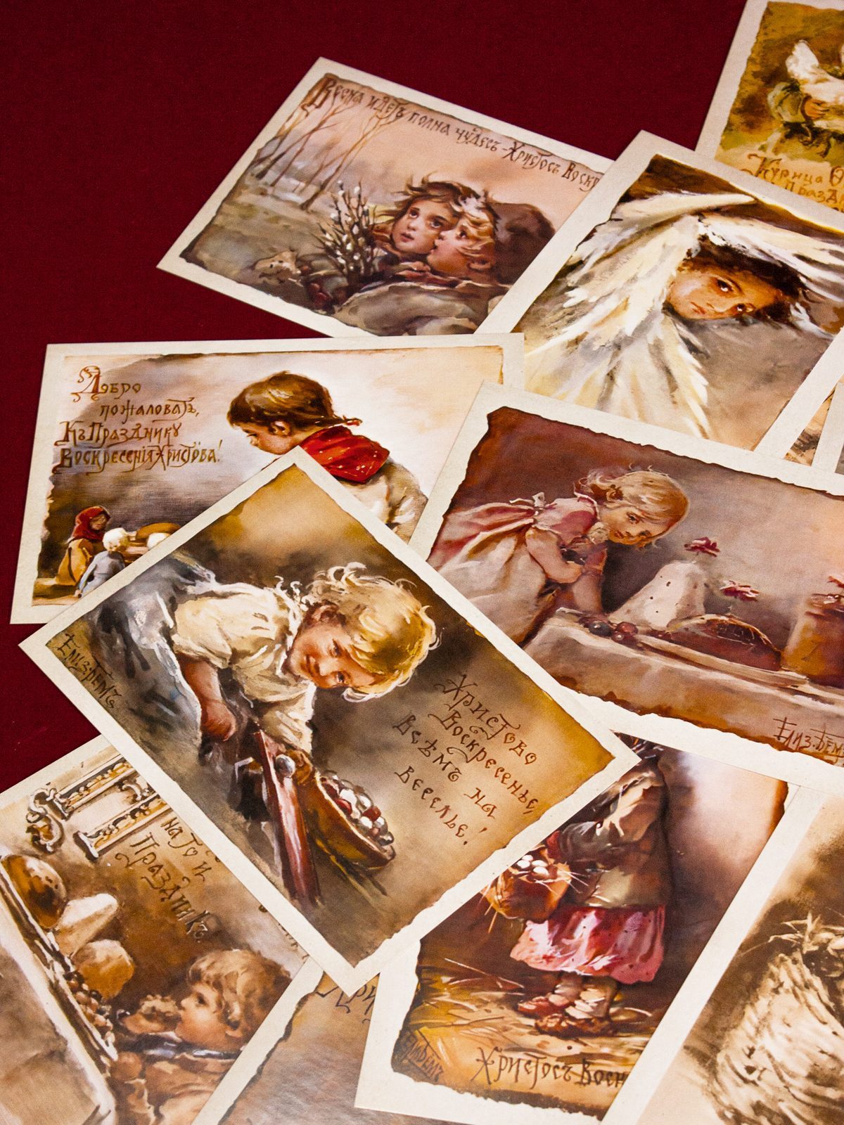 Набор открыток Пасхальные открытки Елизаветы Бём (№ 1) - изображение 8