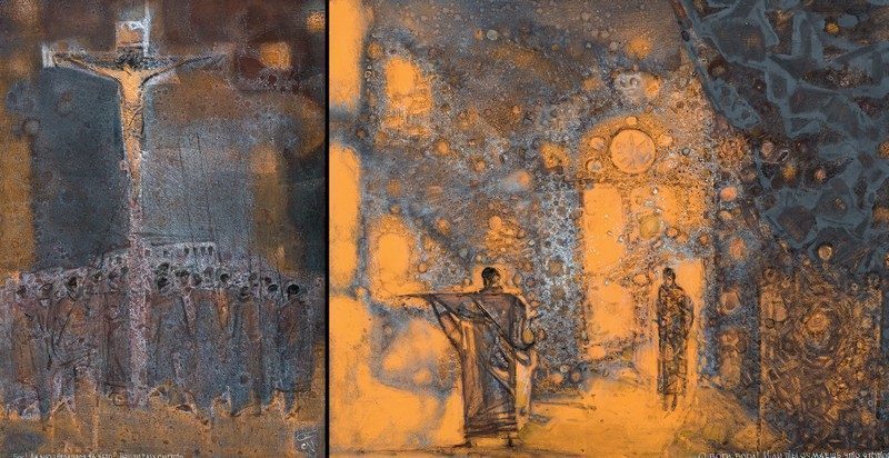 Набор открыток «С.Филенко Серия иллюстраций к роману М.А. Булгакова «Мастер и Маргарита» - изображение 5