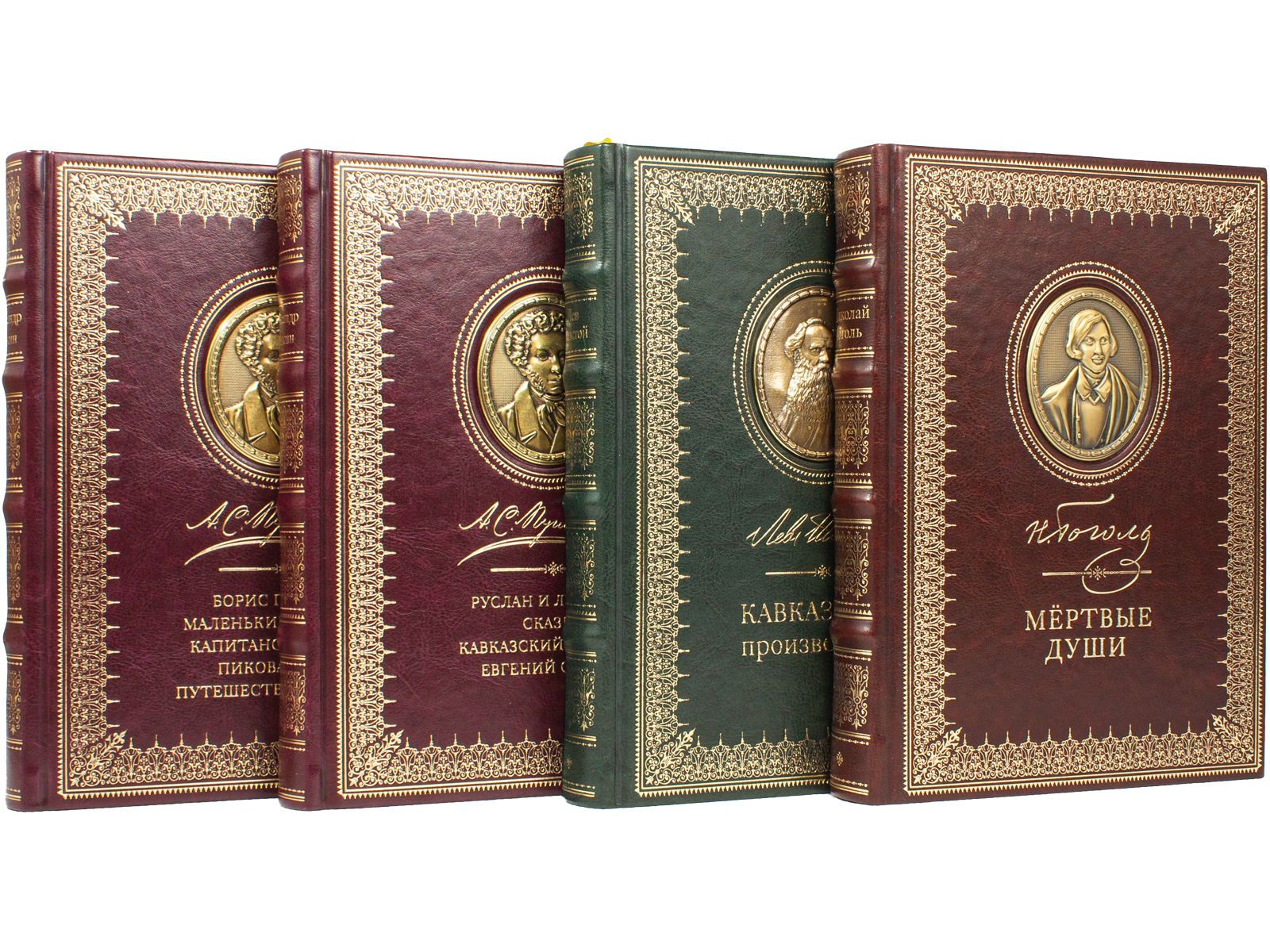 Пушкин А. С. «Избранные сочинения», Толстой Л.Н. «Кавказские произведения», Гоголь Н.В. «Мёртвые души» - изображение 2