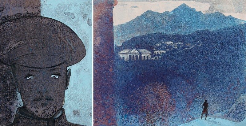 Набор открыток «С.Филенко Серия иллюстраций к роману М.Ю. Лермонтова «Герой нашего времени» - изображение 17