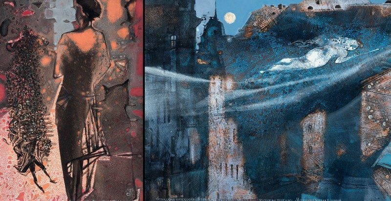 Набор открыток «С.Филенко Серия иллюстраций к роману М.А. Булгакова «Мастер и Маргарита» - изображение 45