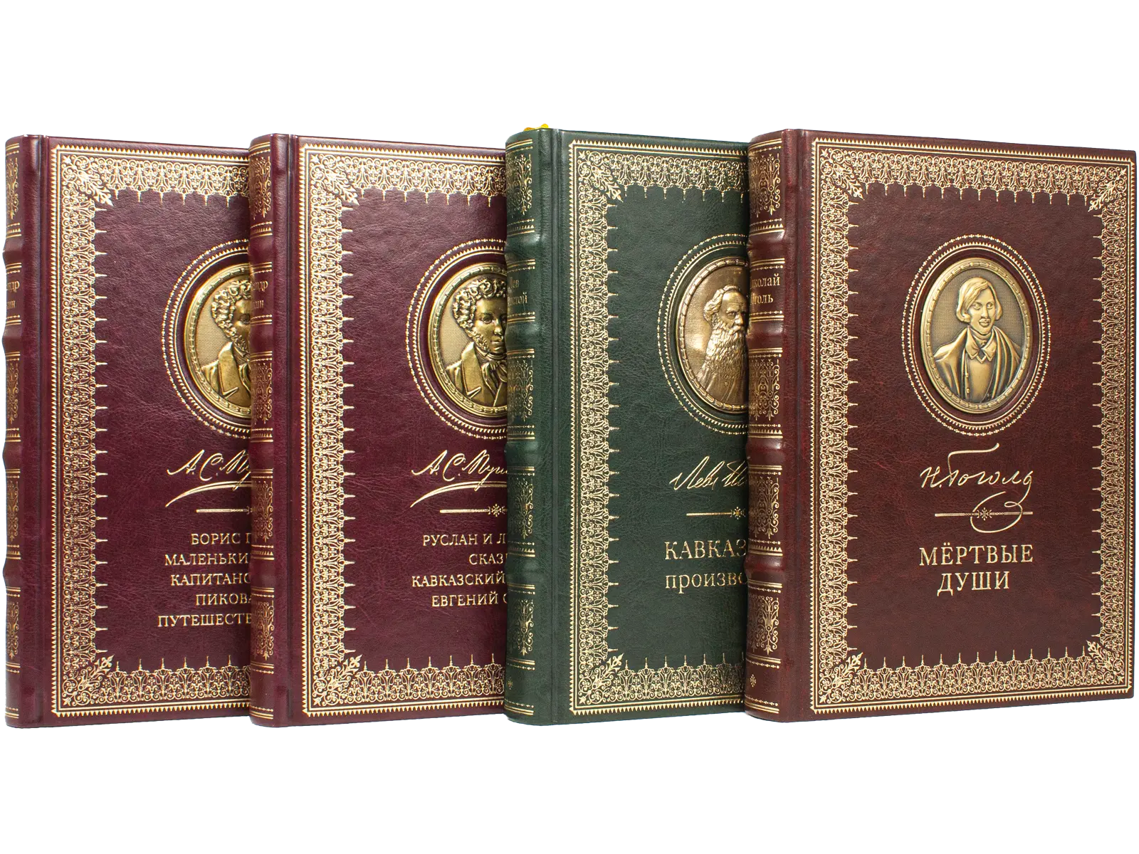 Пушкин А. С. «Избранные сочинения», Толстой Л.Н. «Кавказские произведения», Гоголь Н.В. «Мёртвые души» - изображение 2